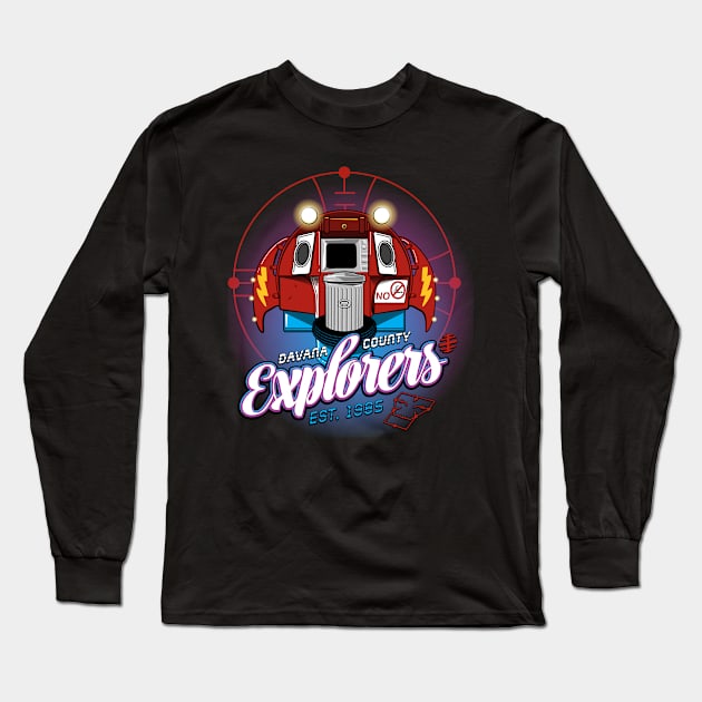 Explorers Long Sleeve T-Shirt by mannypdesign